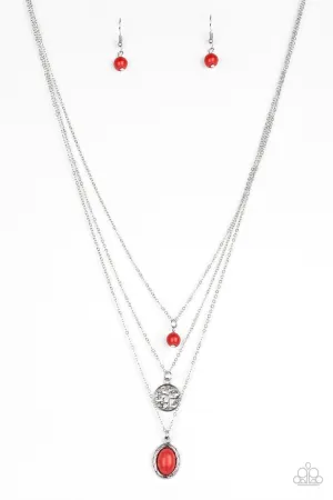 Southern Roots Red Paparazzi Necklace