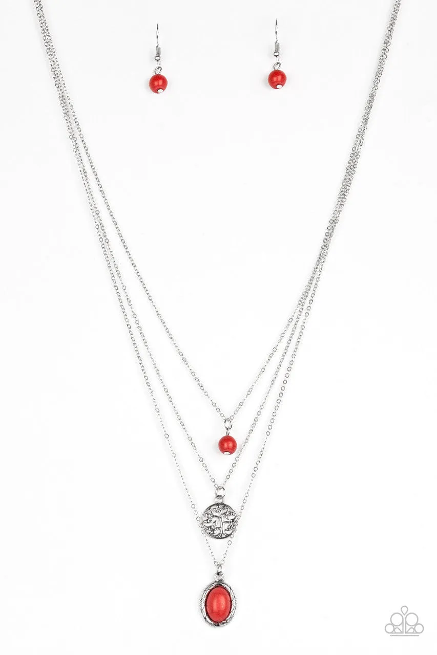 Southern Roots Red Paparazzi Necklace