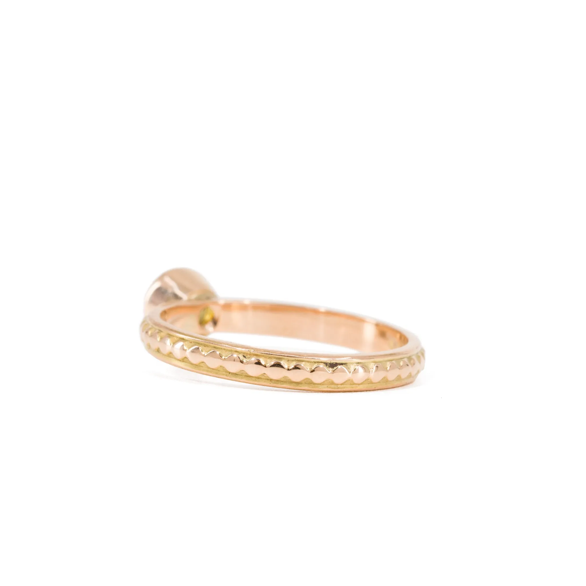 Sphene .39 Carat 14k Handcrafted Gemstone Ring
