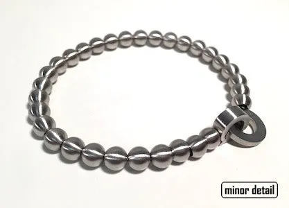 Stainless Steel Small 34 Ball Beaded Bracelet