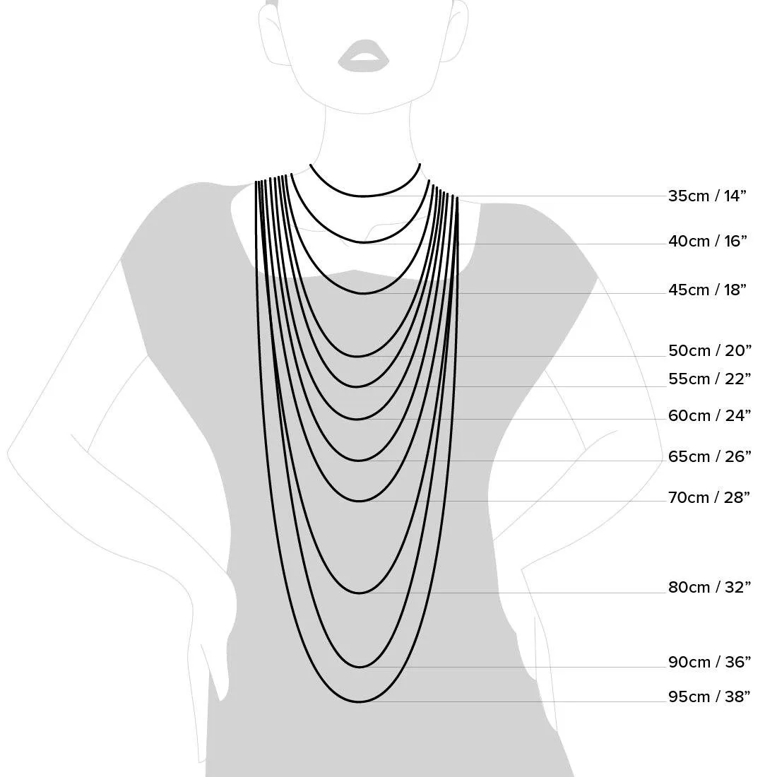 Sterling Silver 55cm Curb Chain Necklace 3mm Width