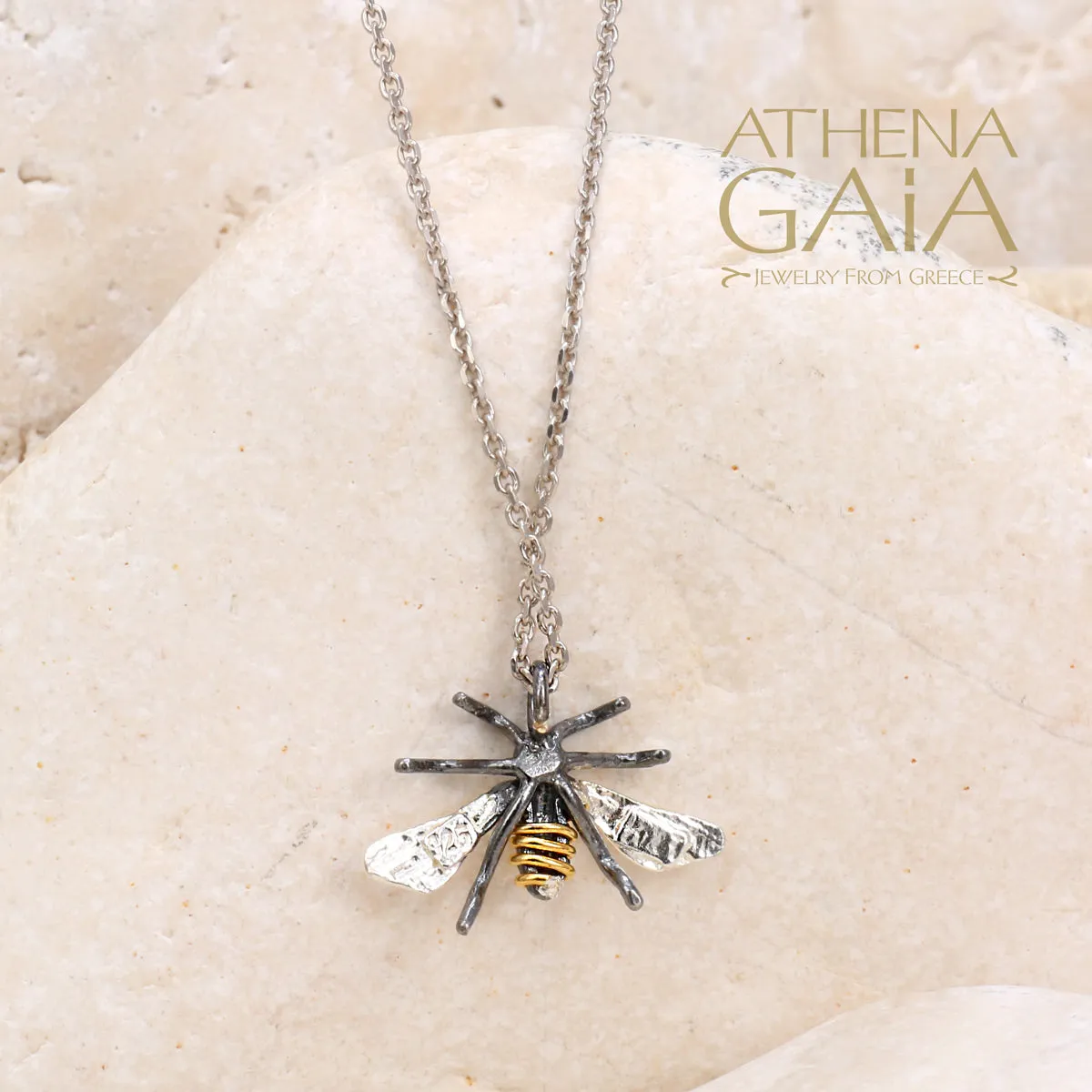 Sweet Honey Bee Necklace (Small)