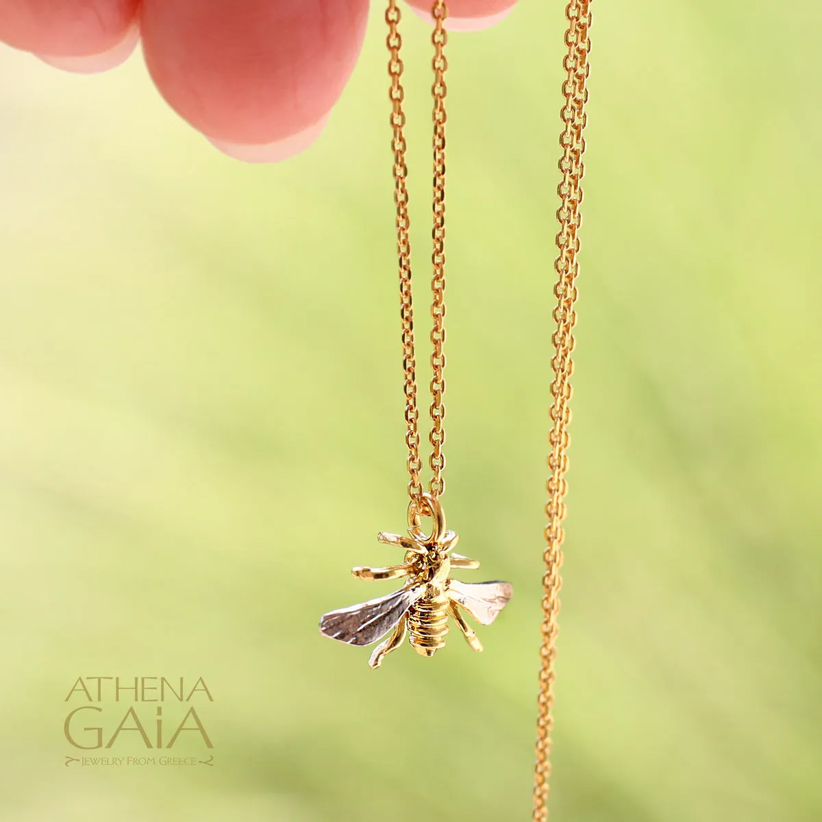 Sweet Honey Bee Necklace (Small)