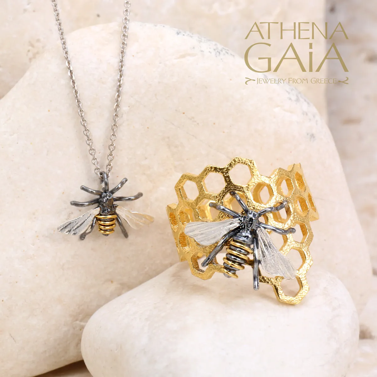 Sweet Honey Bee Necklace (Small)