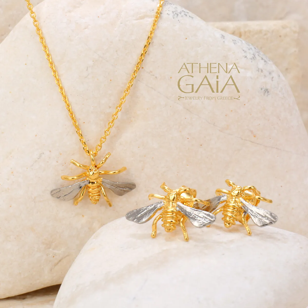 Sweet Honey Bee Necklace (Small)