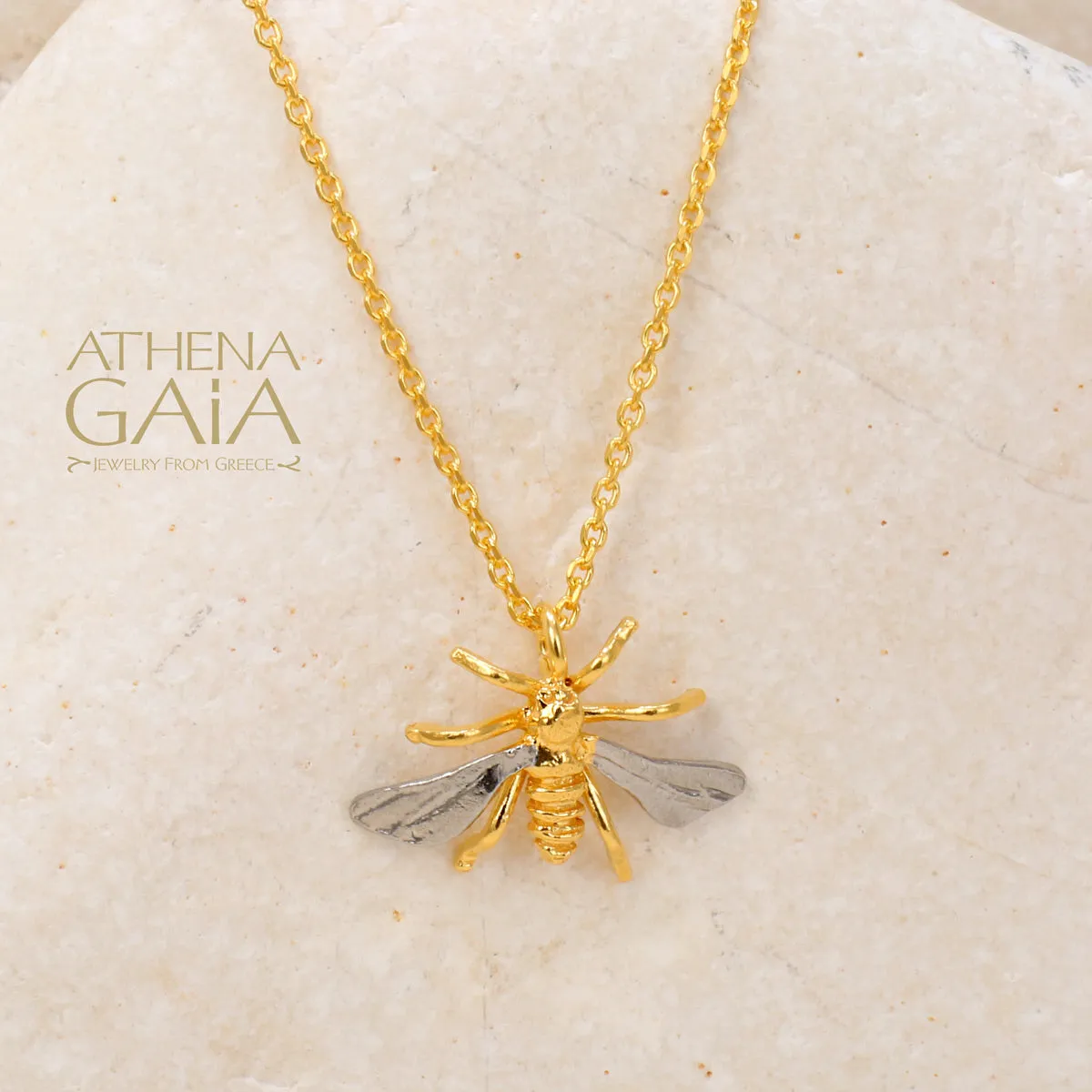 Sweet Honey Bee Necklace (Small)