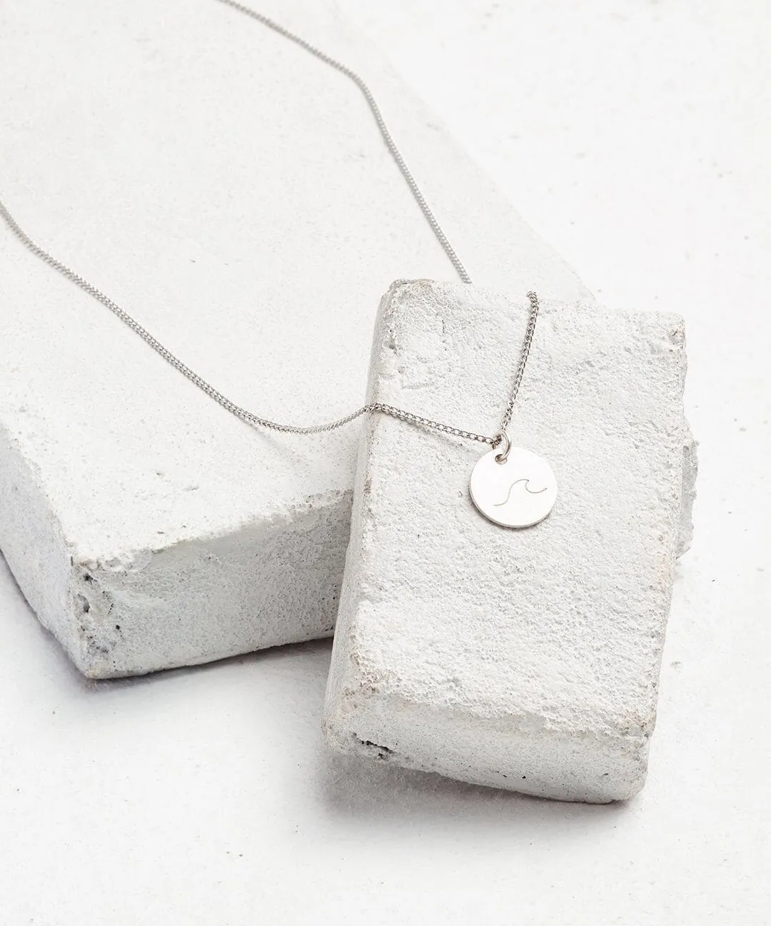 Symbol Disc Pendant Necklace