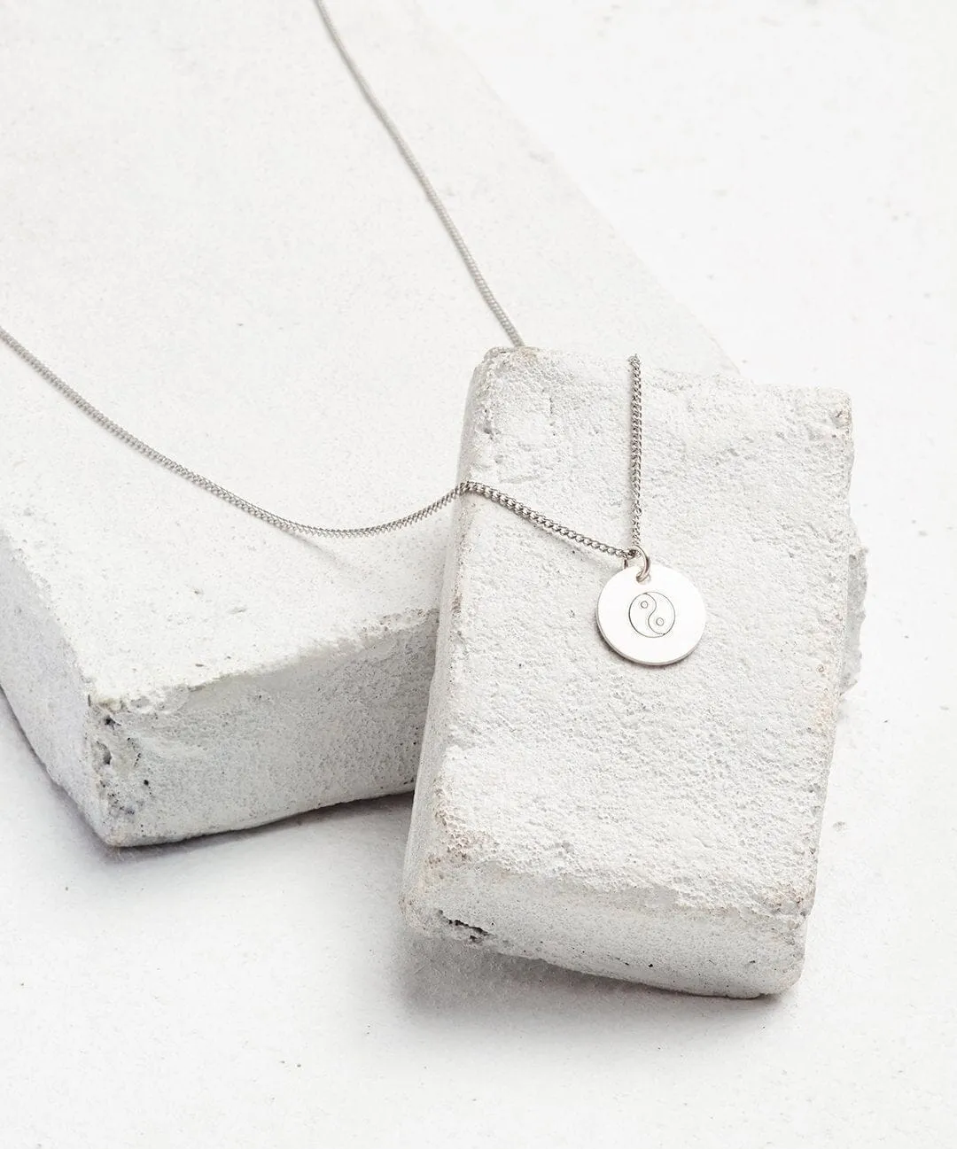 Symbol Disc Pendant Necklace