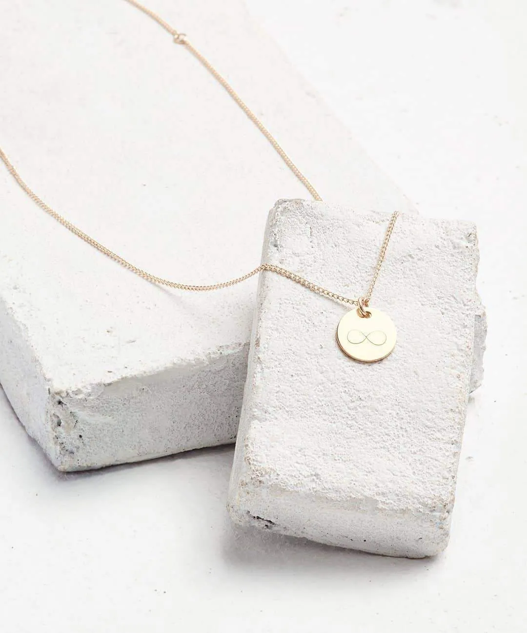Symbol Disc Pendant Necklace