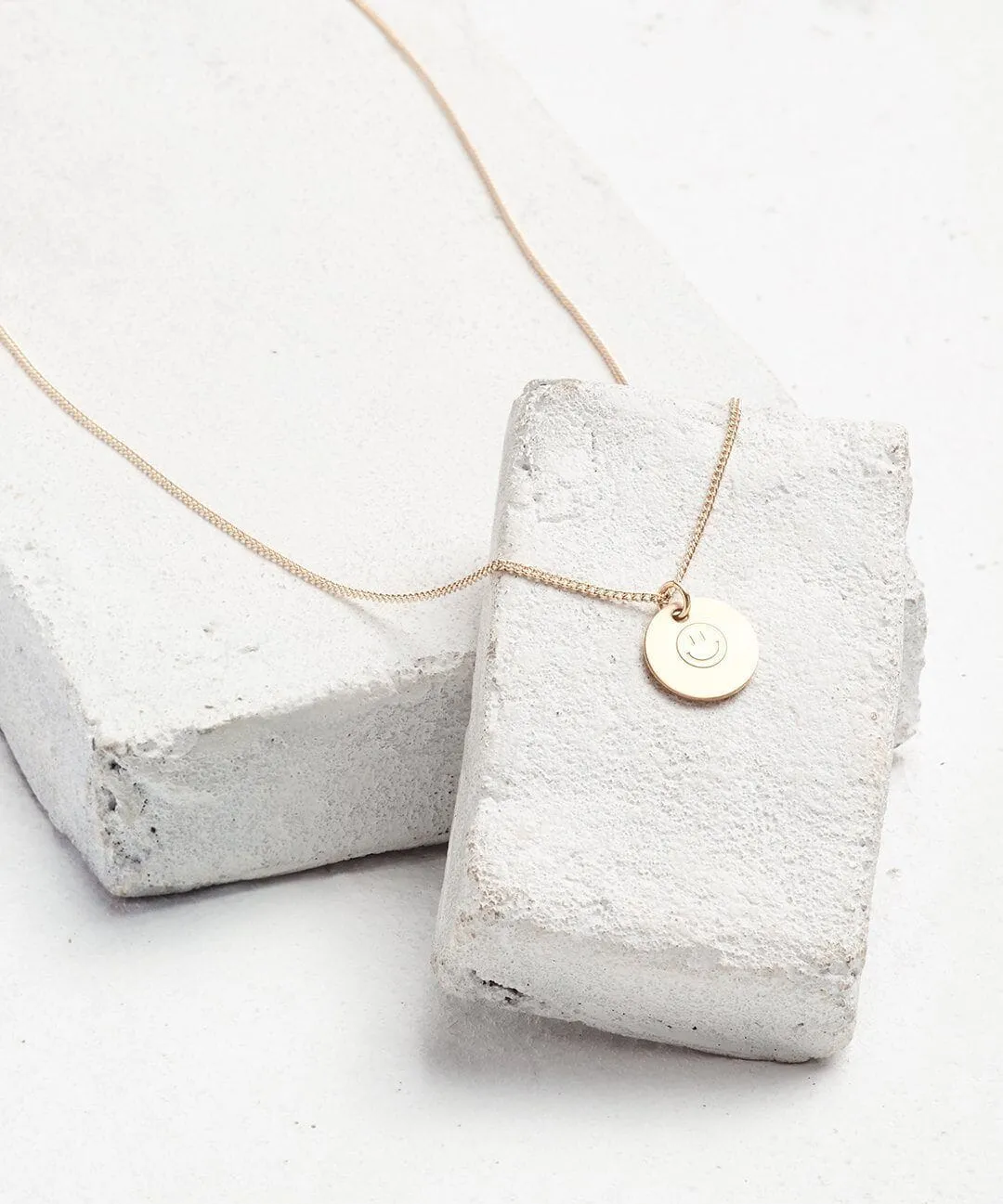 Symbol Disc Pendant Necklace