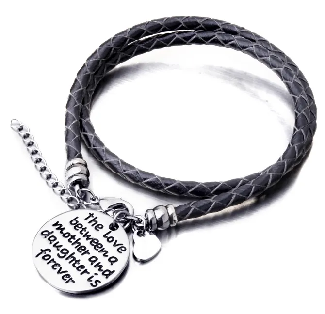 The Love Between a Mother and Daughter is Forever Bracelet