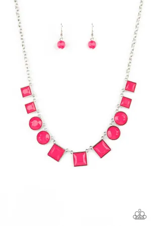 Tic Tac TREND Pink Paparazzi Necklace