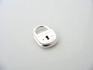 Tiffany & Co Arc Round Padlock Lock Pendant Charm 4 Necklace Bracelet Gift Love