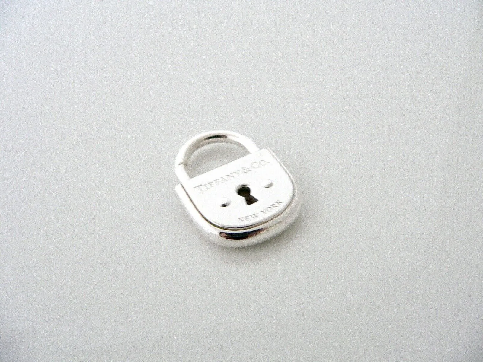 Tiffany & Co Arc Round Padlock Lock Pendant Charm 4 Necklace Bracelet Gift Love