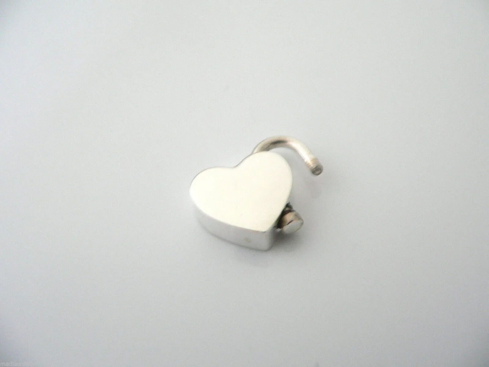Tiffany & Co Heart Padlock Pendant 4 Necklace Bracelet Blank Excellent Gift