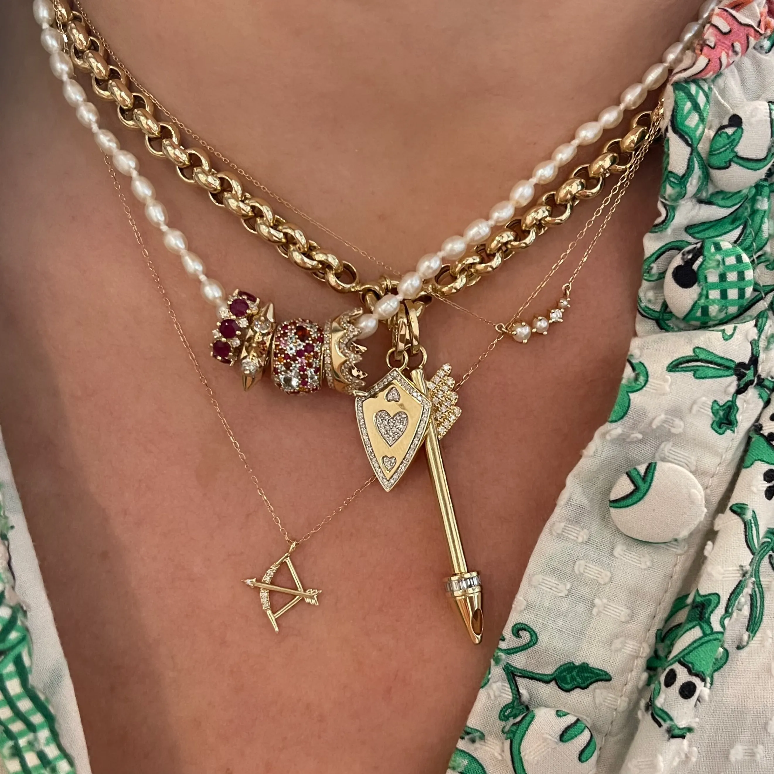 Tiny Seed Pearl Necklace