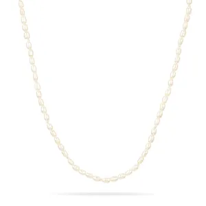 Tiny Seed Pearl Necklace