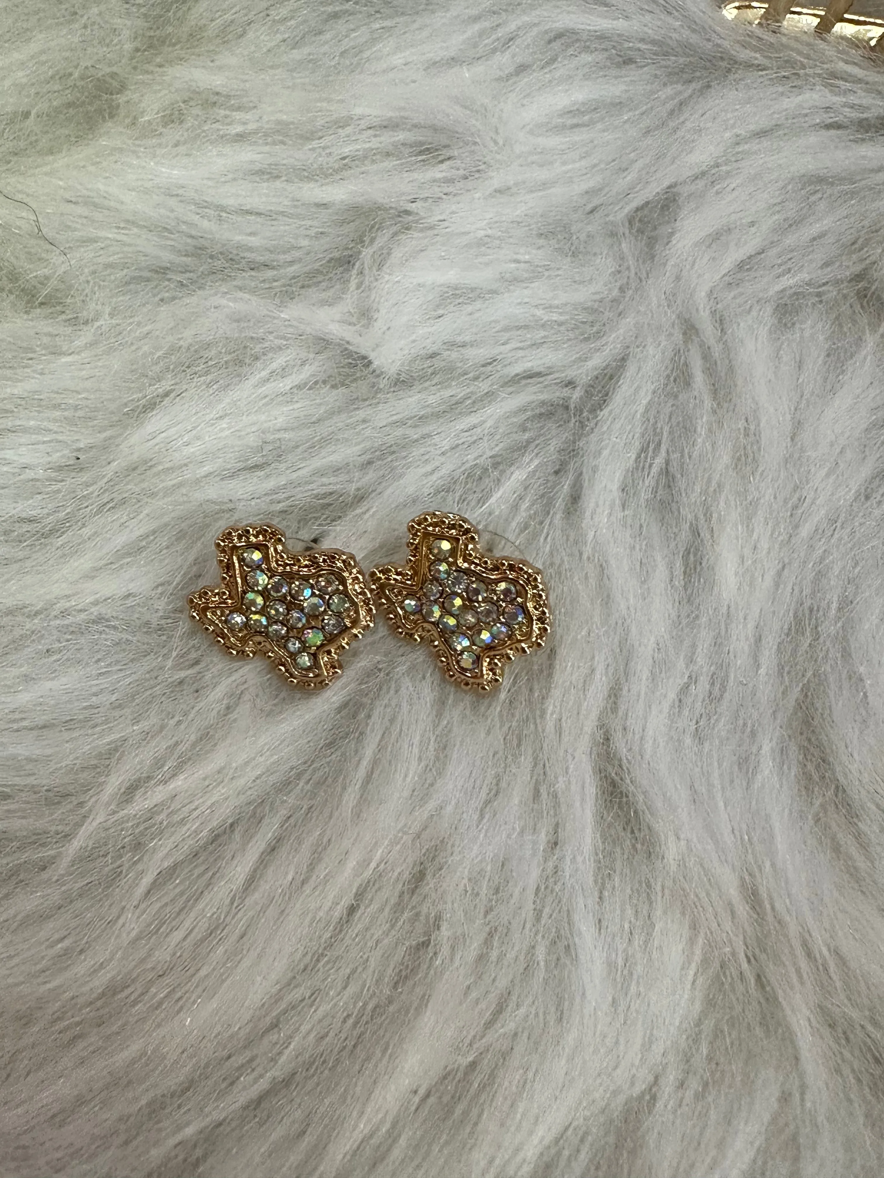 Tiny Texas Studs: Gold