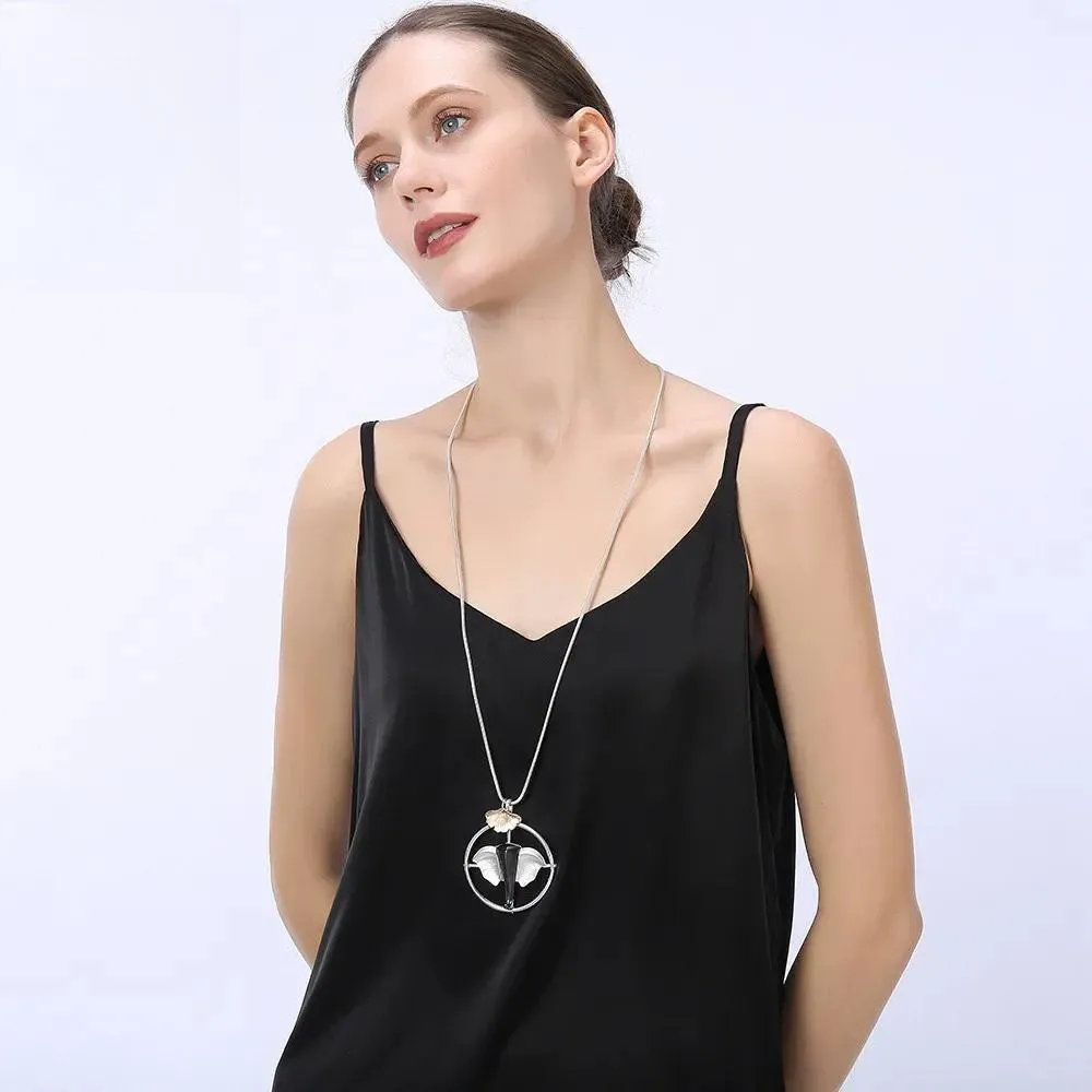 Trend Long Neck Chains Necklace for Women