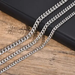 Trendy Cuban Link Chain Necklaces for Men Boys