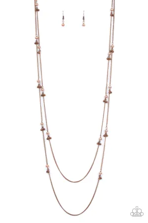 Ultrawealthy Copper Paparazzi Necklace