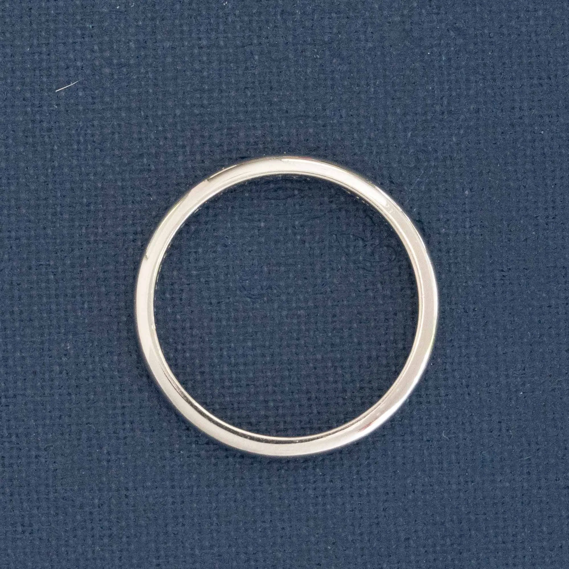 Vintage Slim Platinum Band by Tiffany & Co.