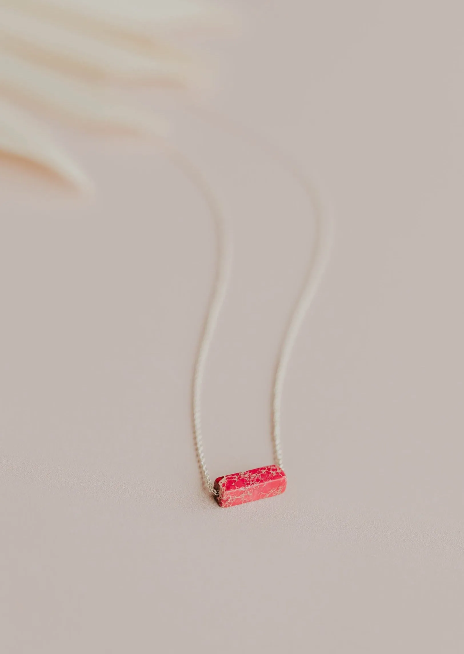 Watermelon Gemma Necklace
