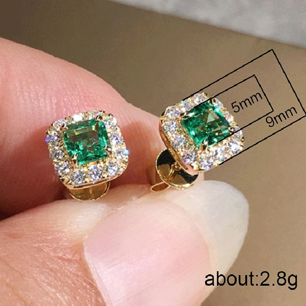 Women's Zirconia Ear Studs Earrings