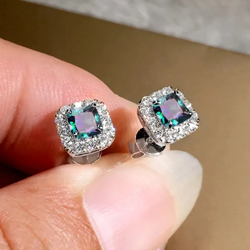 Women's Zirconia Ear Studs Earrings