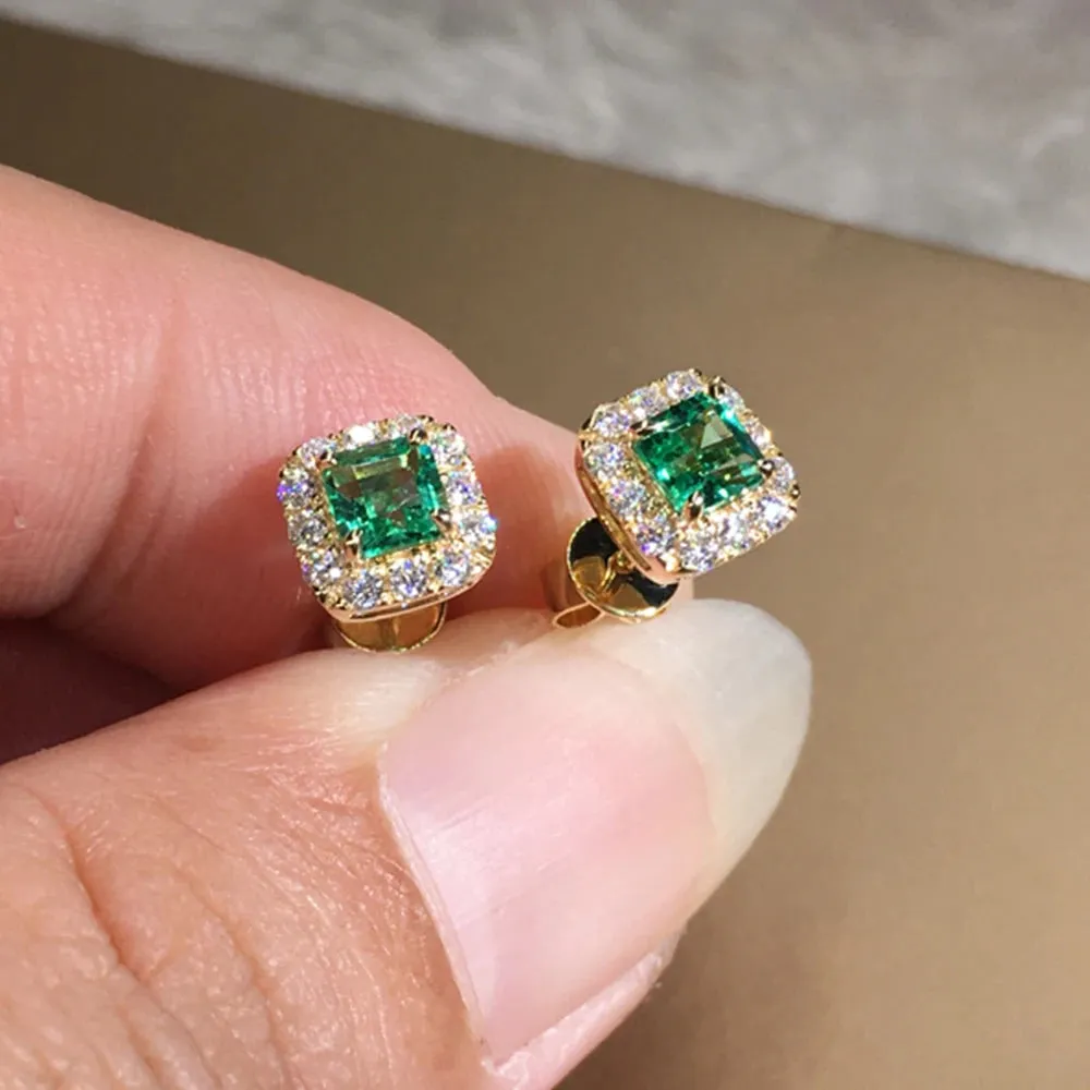Women's Zirconia Ear Studs Earrings