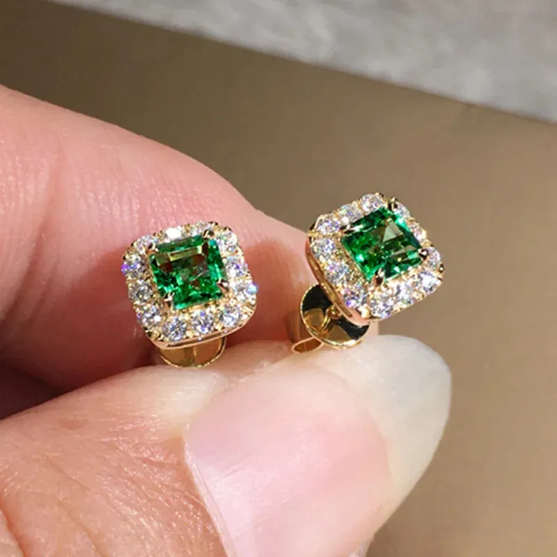 Women's Zirconia Ear Studs Earrings